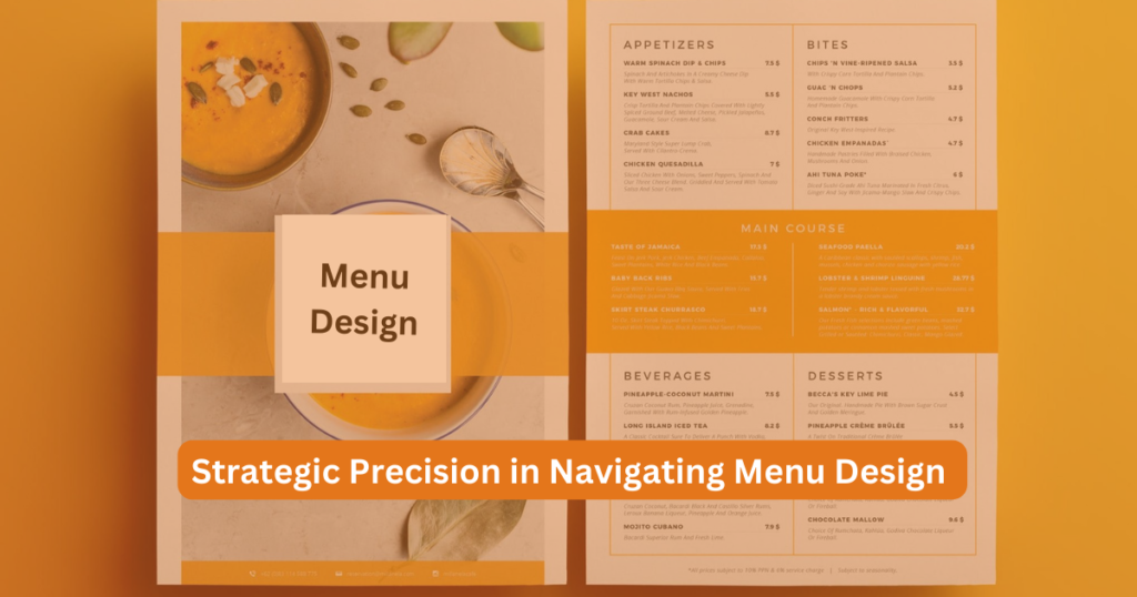 Strategic Precision in Navigating Menu Design with Graphical Interface Proficiency
